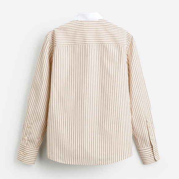 Zara x Harry Lambert mens striped button down. Never worn. Size Small - Picture 5 of 10